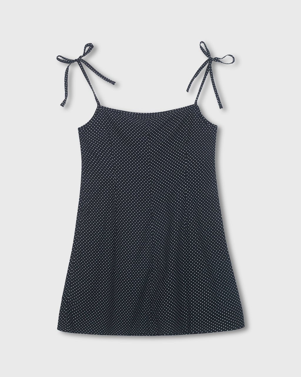 Tansy Dress - Black & White Polka Dot