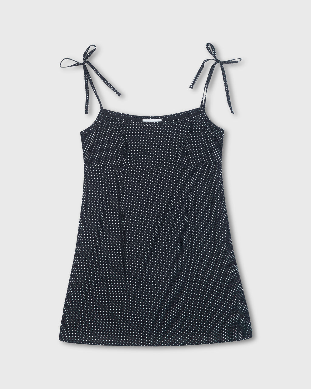 Tansy Dress - Black & White Polka Dot