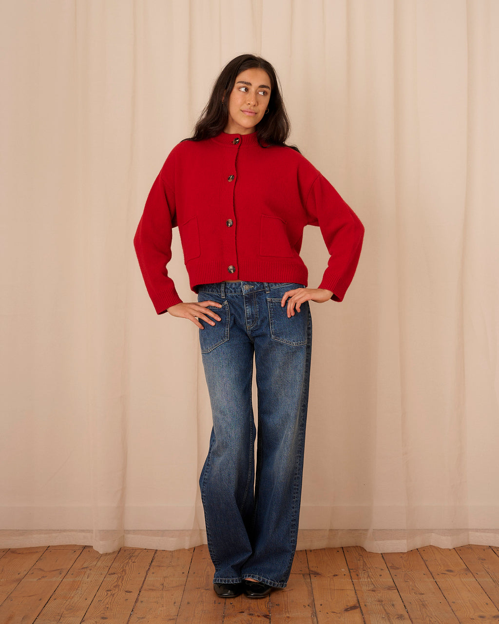 Amelie Cardigan - Red