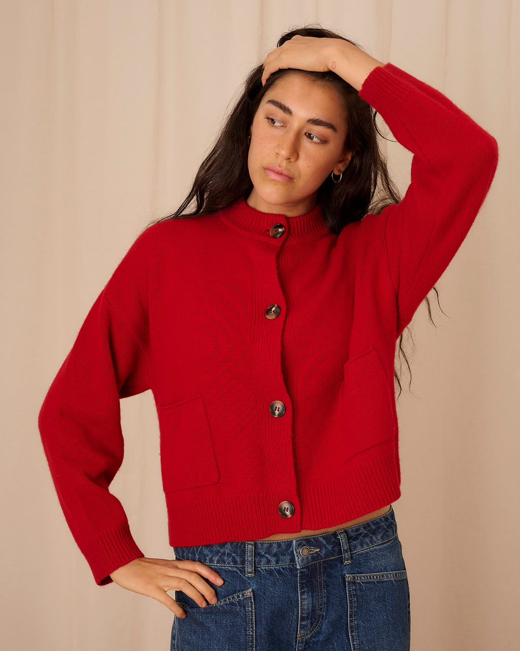 Amelie Cardigan - Red