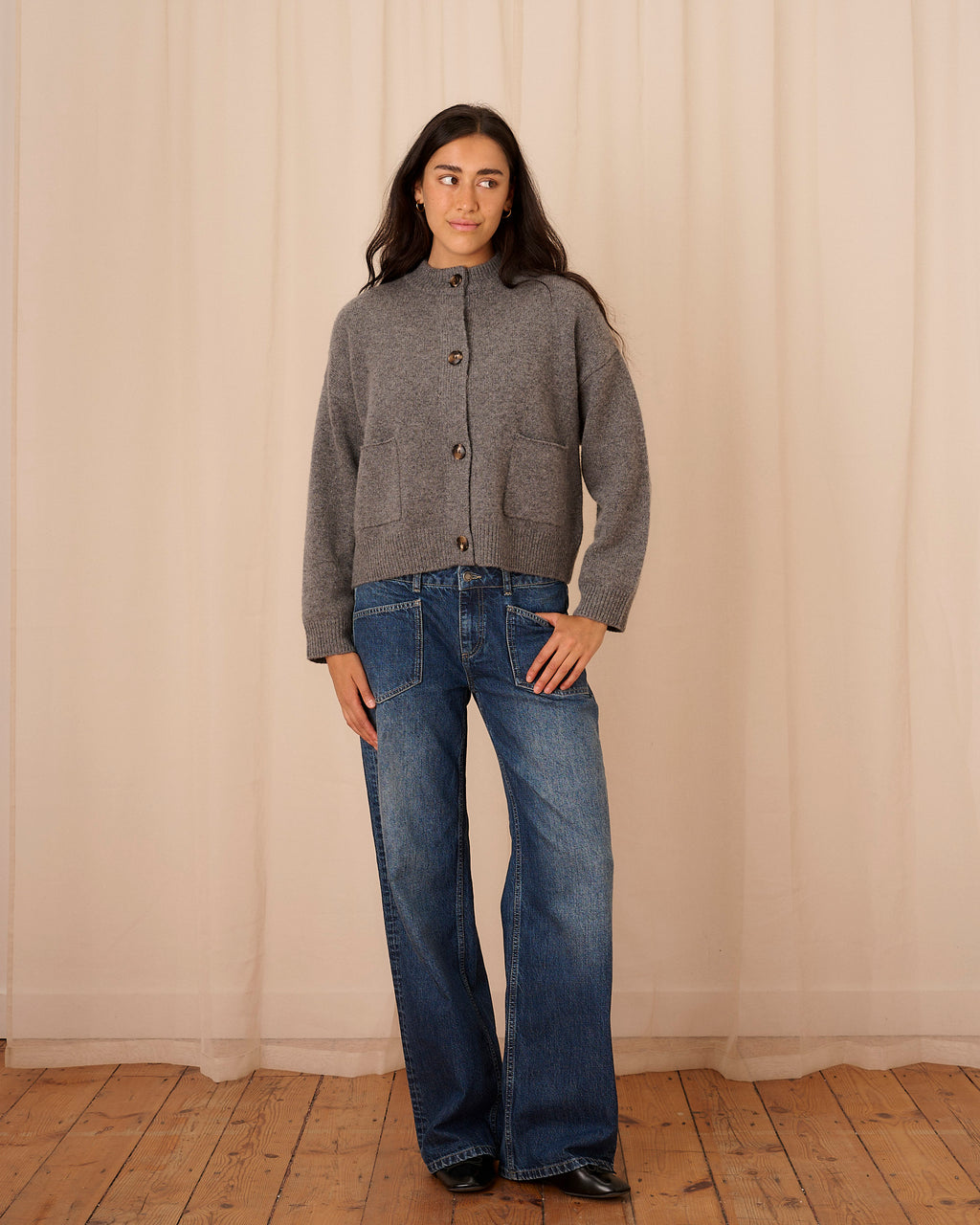 Amelie Cardigan - Grey