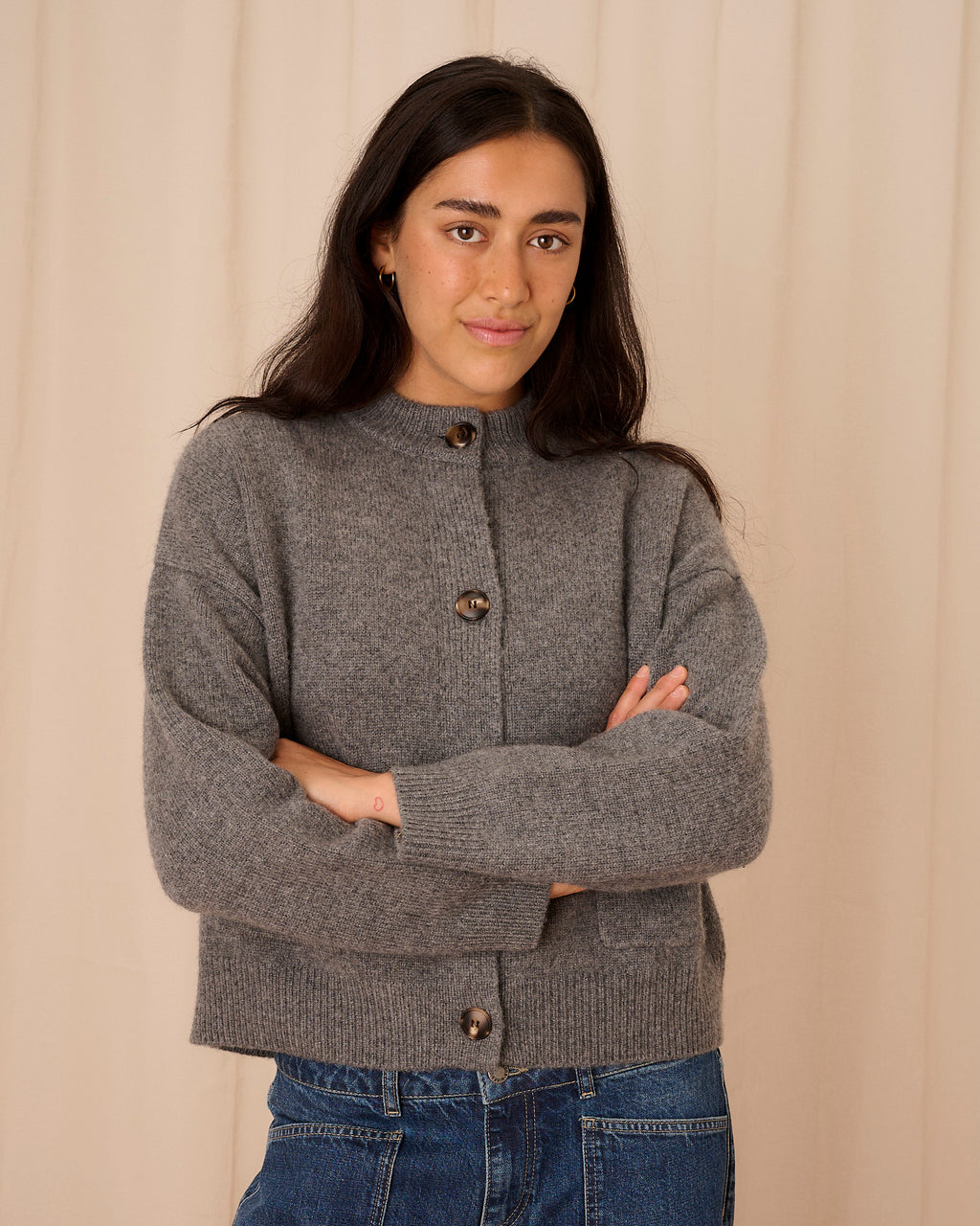 Amelie Cardigan - Grey
