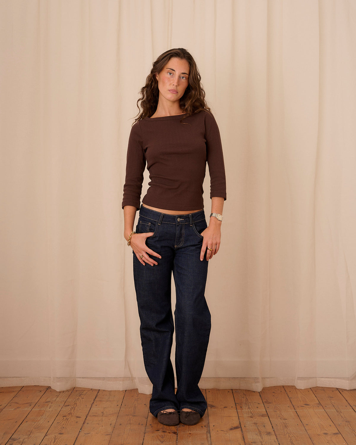 Vera Top - Brown