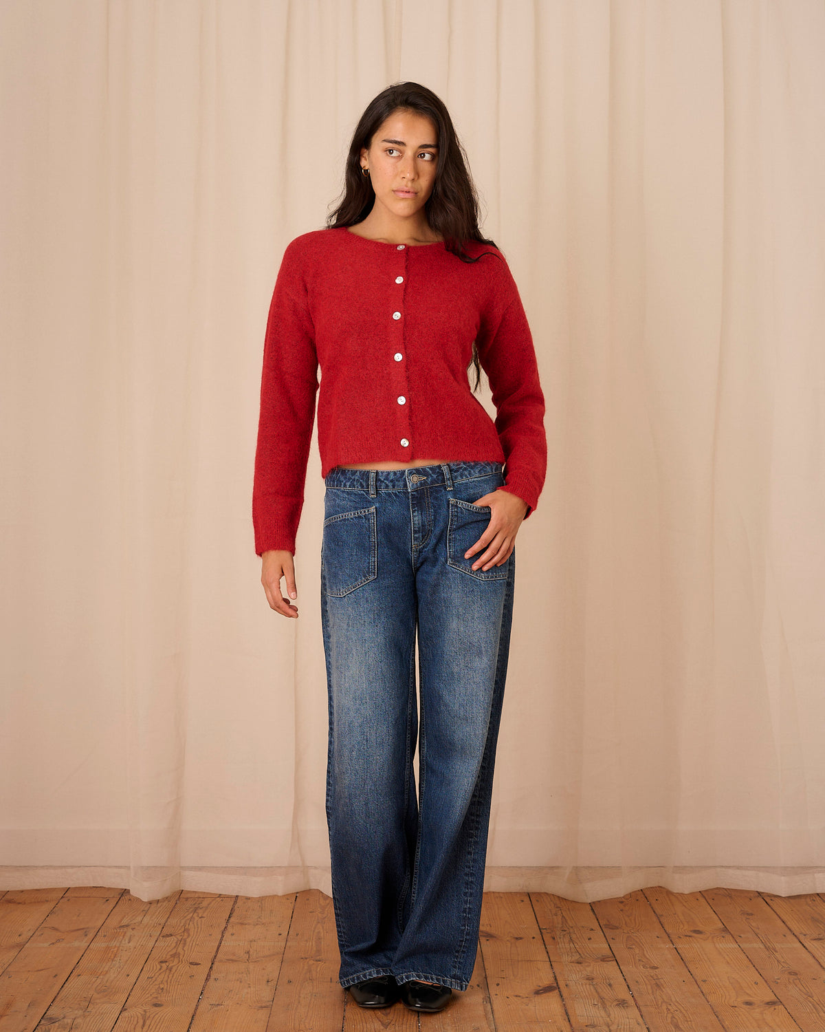 Elsa Cardigan - Red