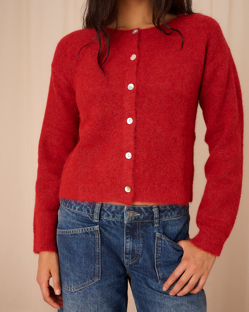 Elsa Cardigan - Red