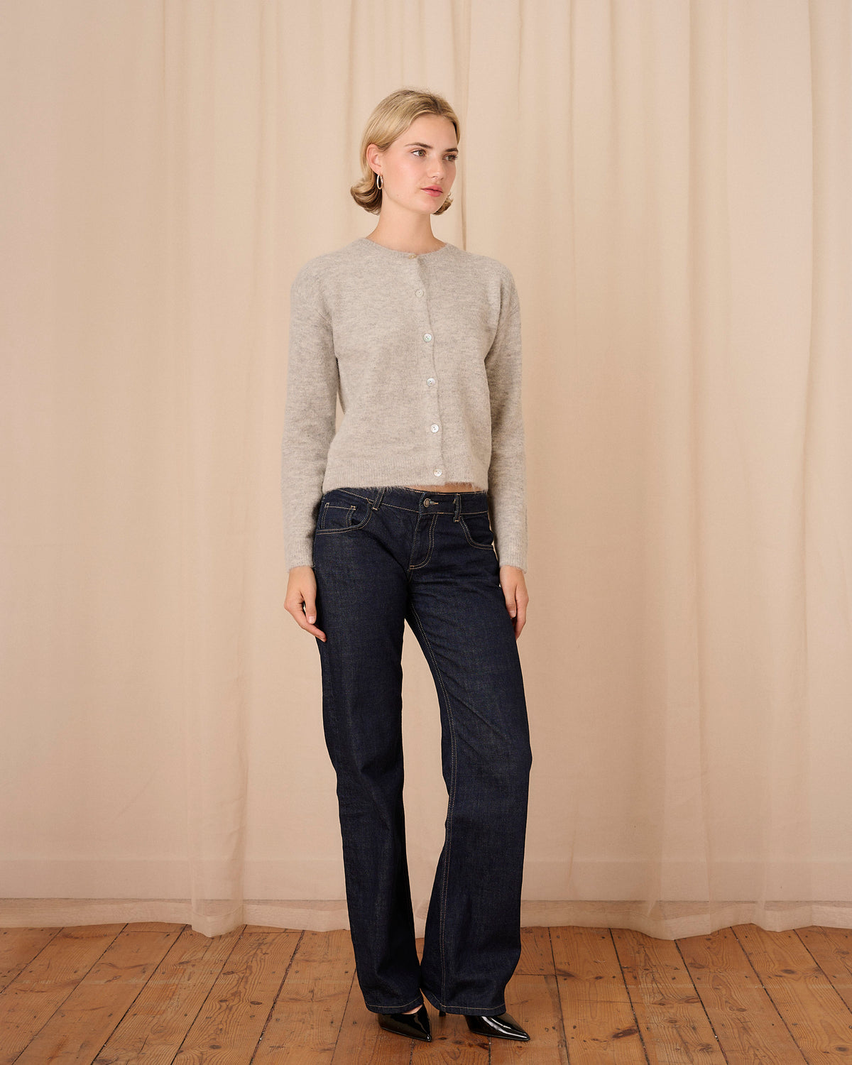 Elsa Cardigan - Light Grey