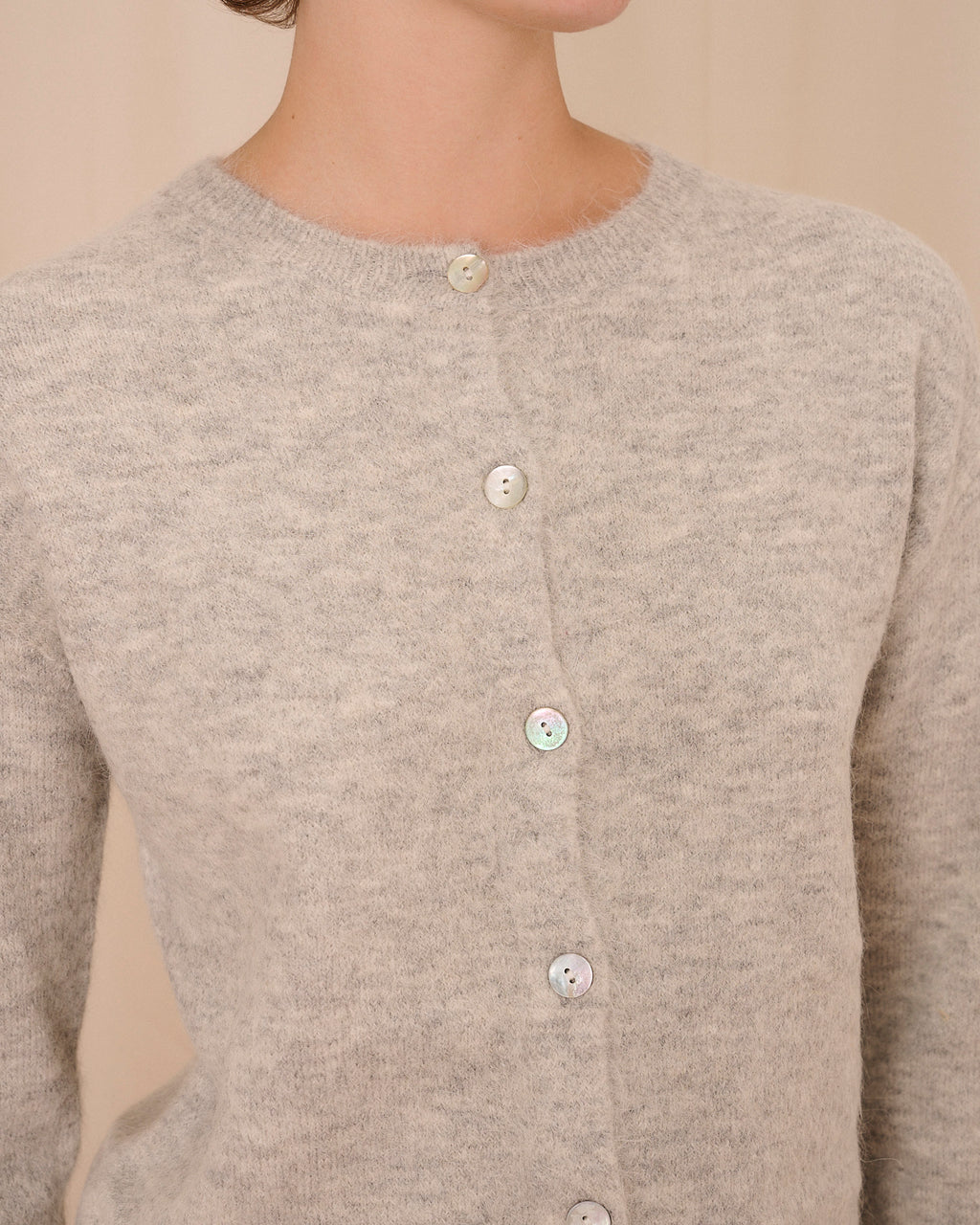 Elsa Cardigan - Light Grey