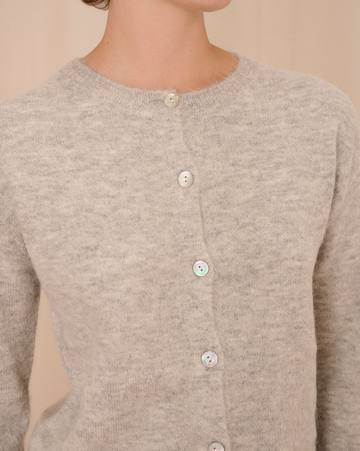 Elsa Cardigan - Light Grey