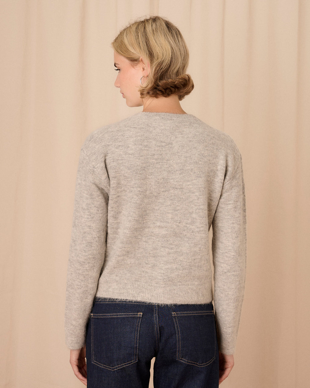 Elsa Cardigan - Light Grey