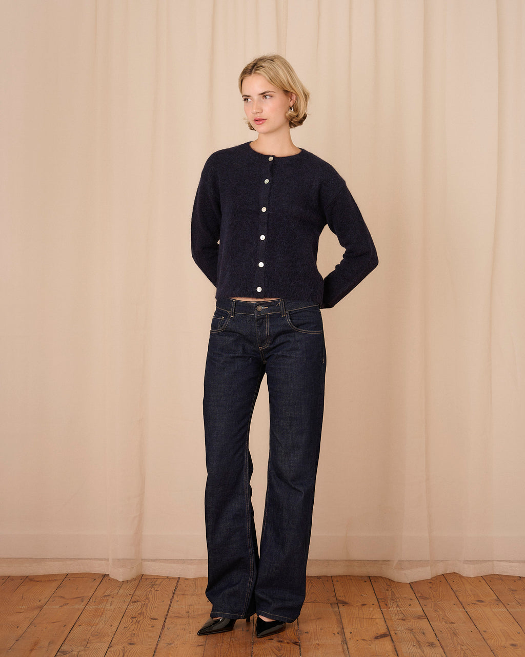 Elsa Cardigan - Navy