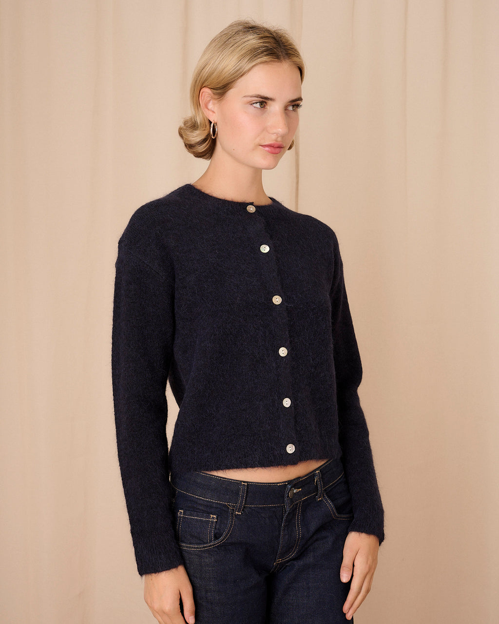 Elsa Cardigan - Navy
