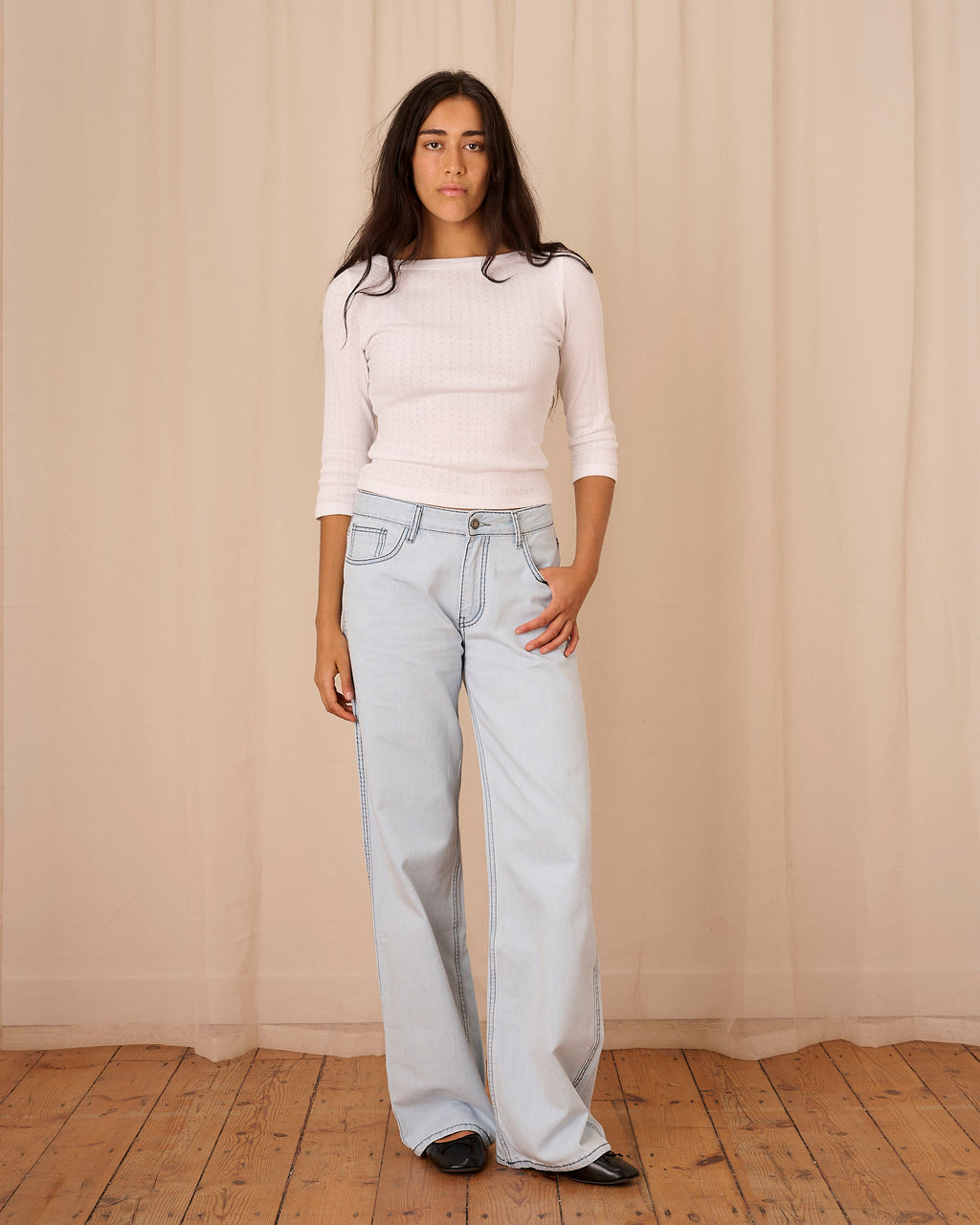 Lila Jeans - Powder Blue