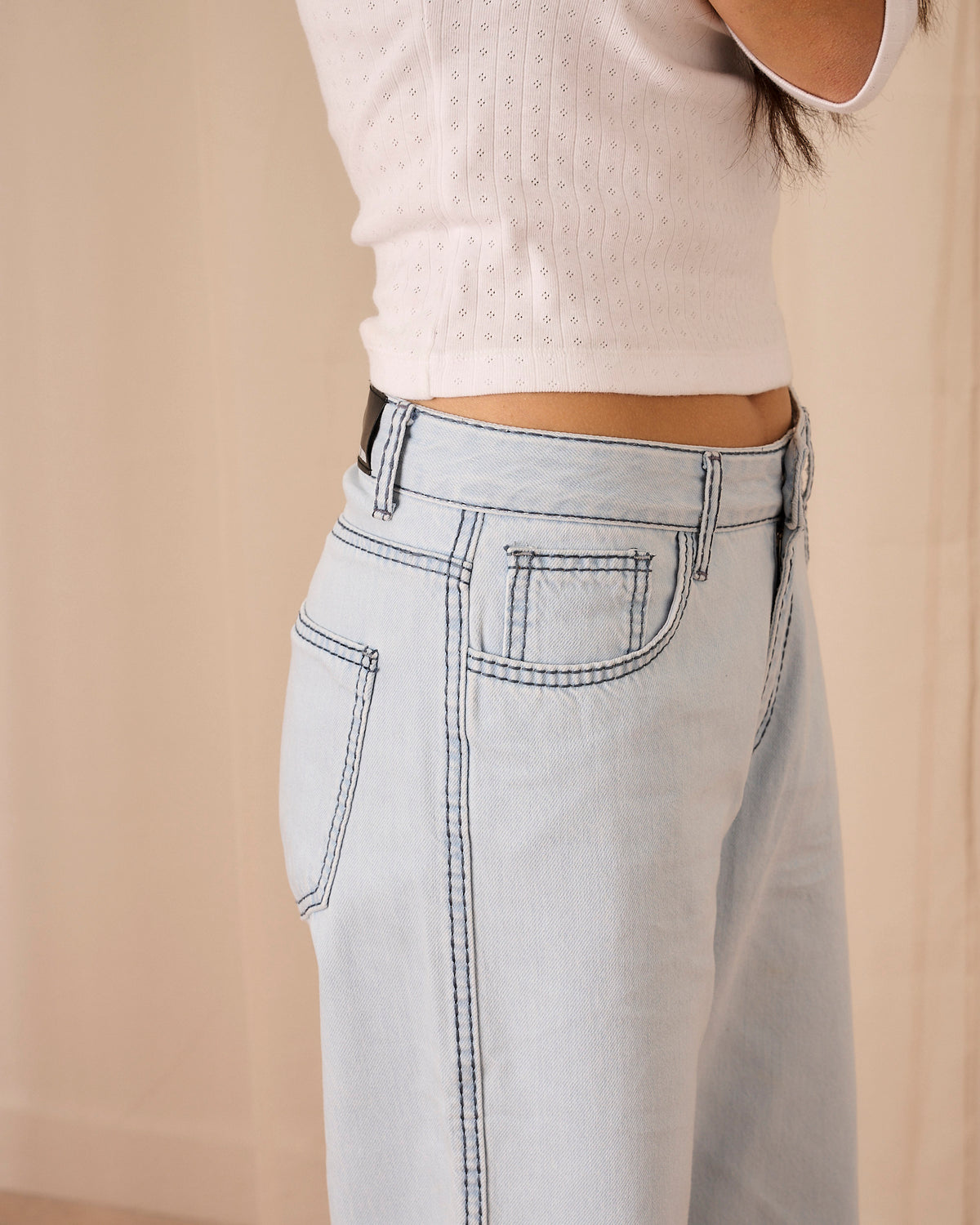 Lila Jeans - Powder Blue