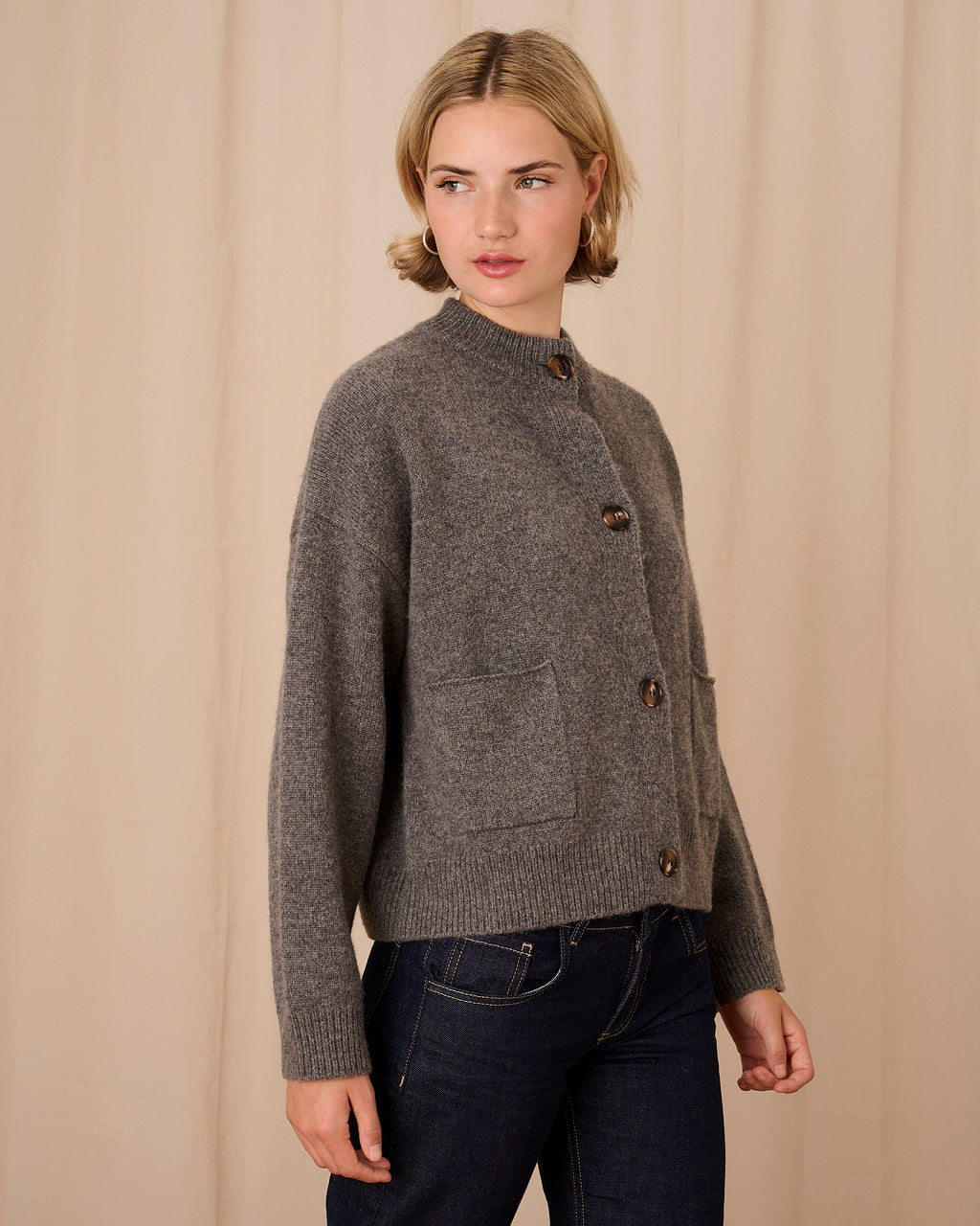 Amelie Cardigan - Grey