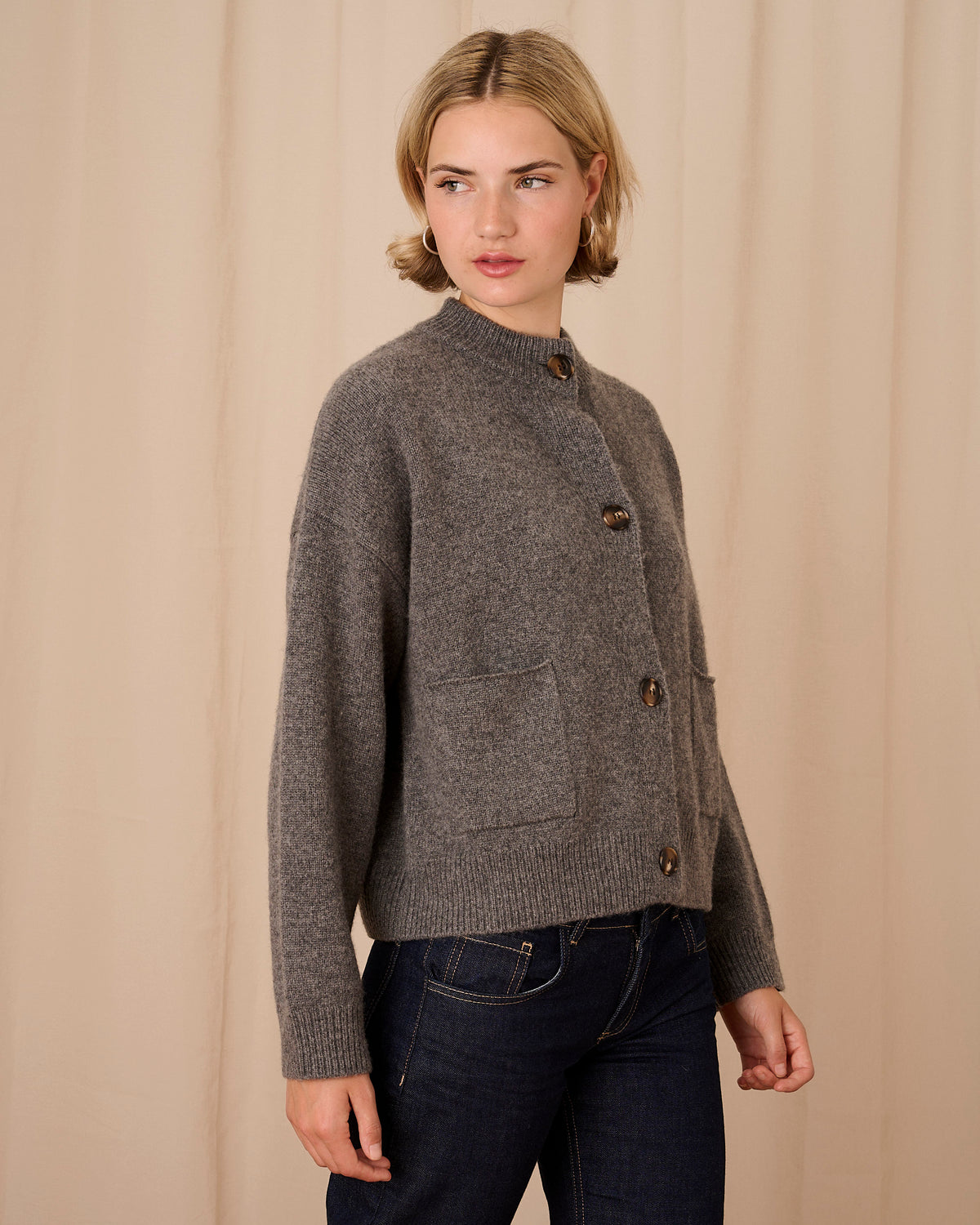 Amelie Cardigan - Grey