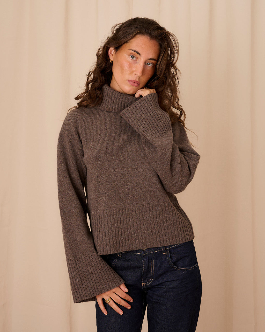 Thea Jumper - Brown