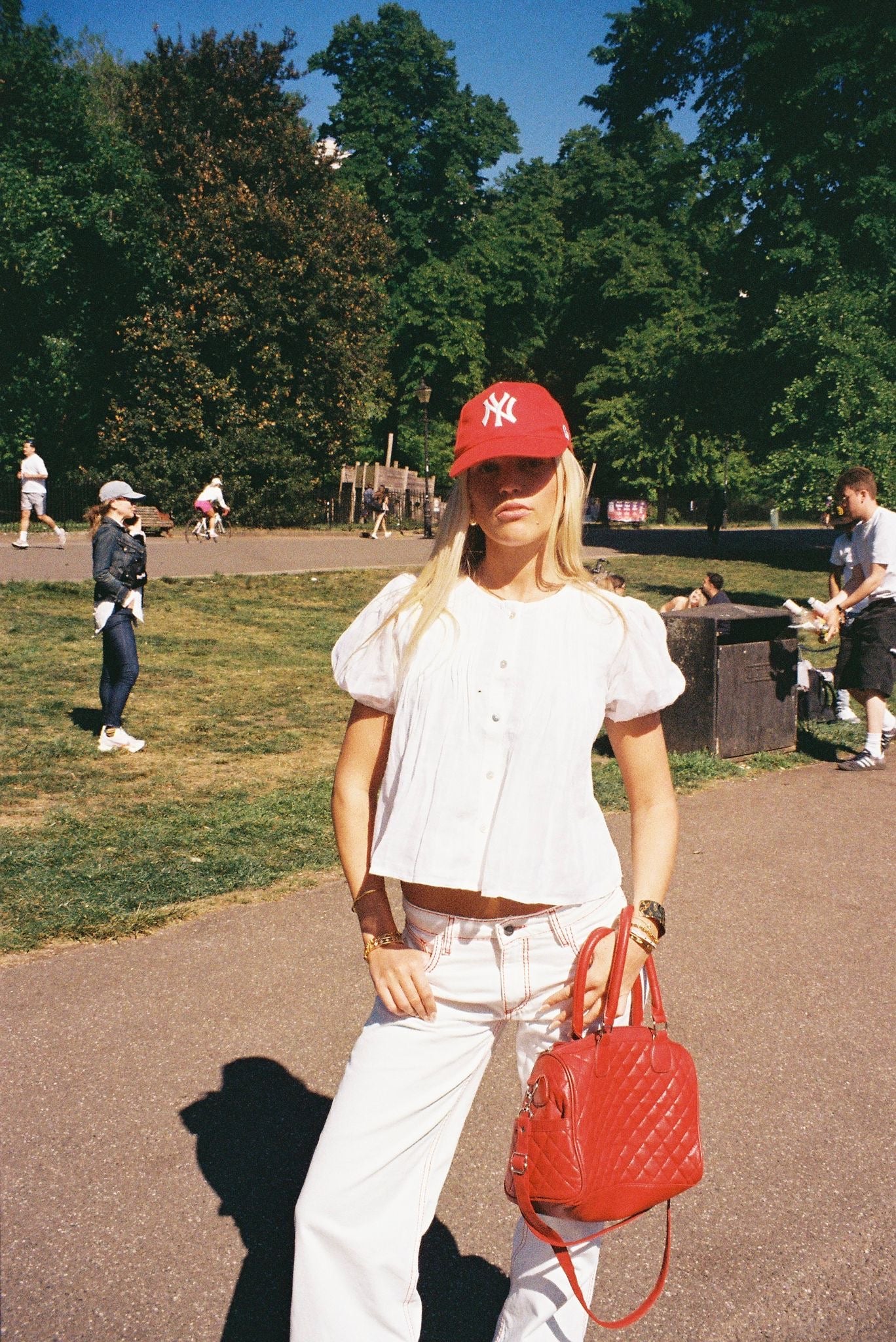 The Poppy Blouse - White