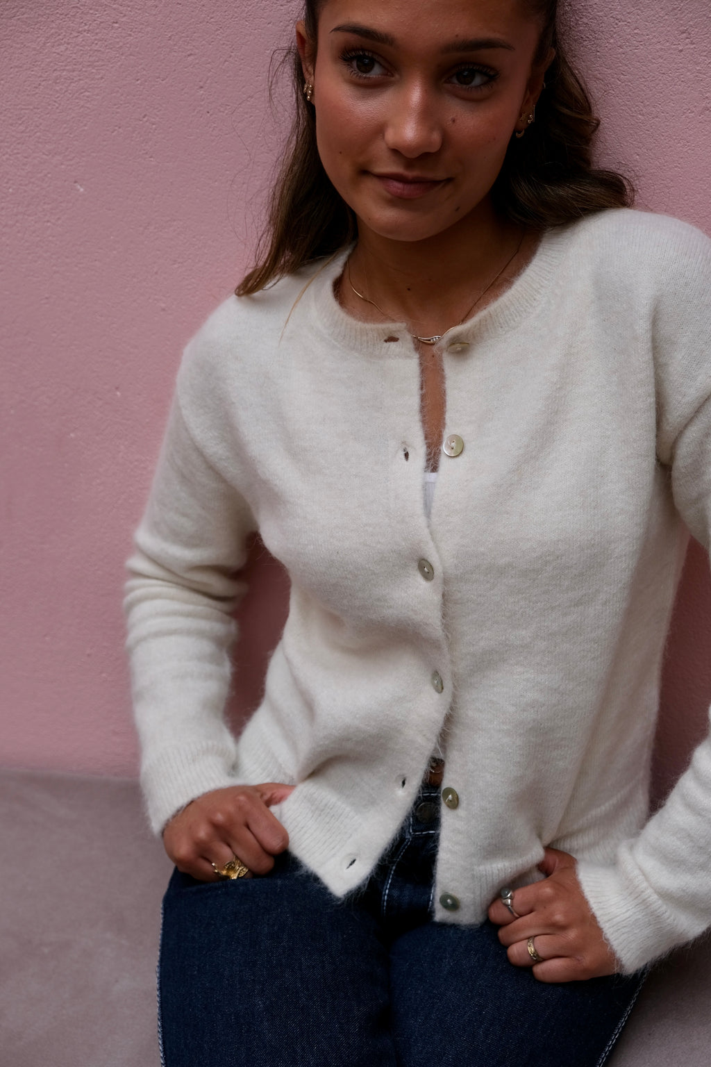 Elsa Cardigan - Cream