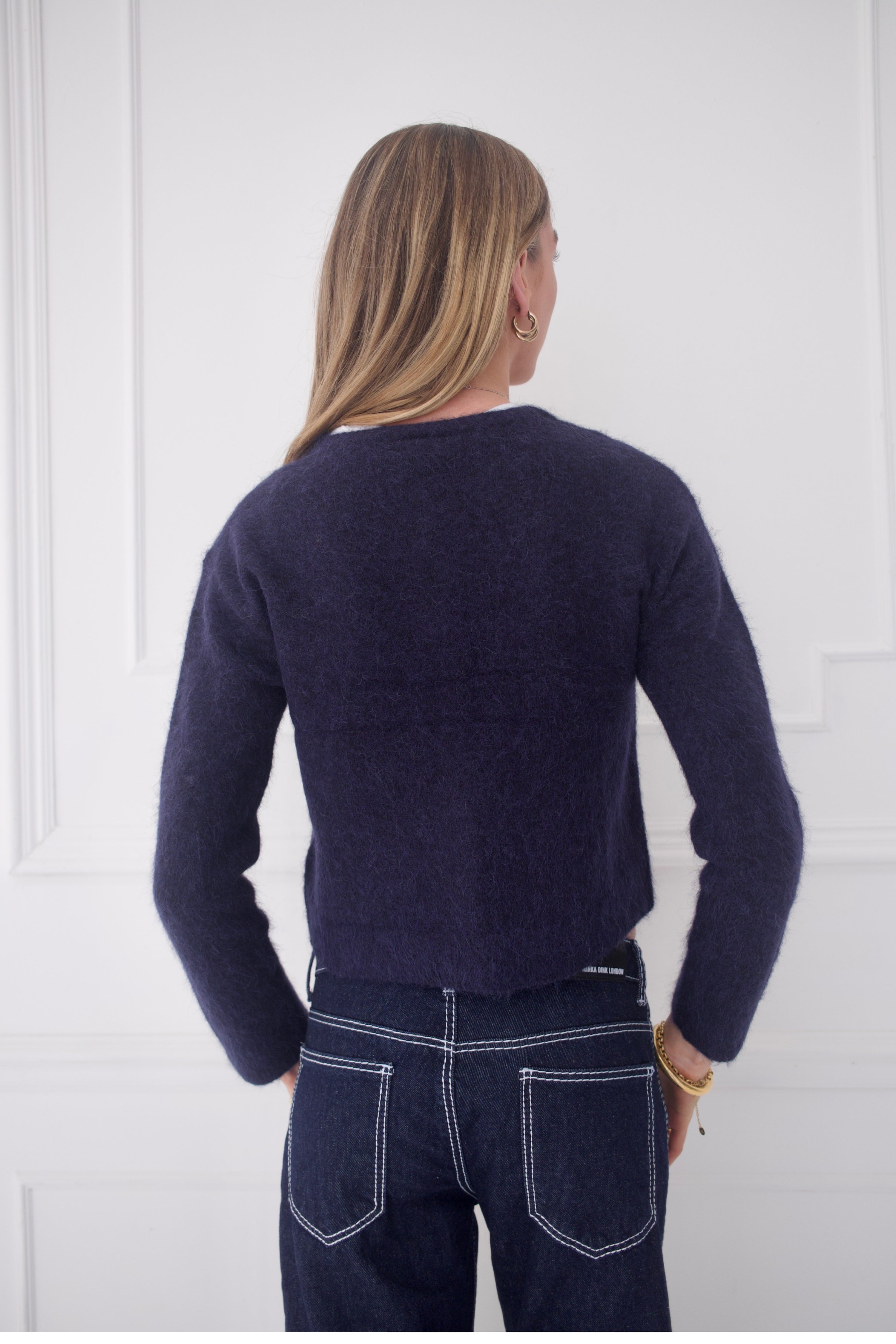 The Elsa Cardigan - Navy