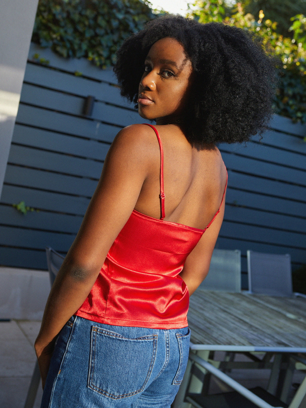 Tie Front Top - Scarlet (6702639677624)