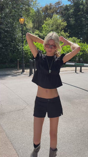 Black Mini Shorts